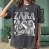 Футболка в стиле Zara Larsson Футболка для фаната поп-музыки Футболка с ретро-эстетичным узором для унисекс и женщин