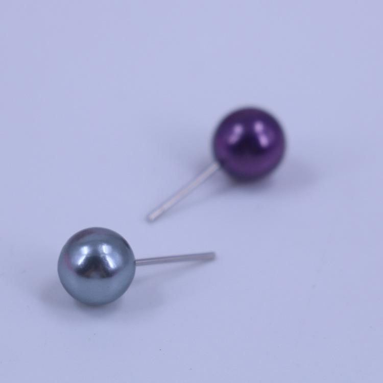 Корейский комплект серег с искусственным жемчугом – 36 пар в коробке в форме персикового сердца, бесплатная доставка