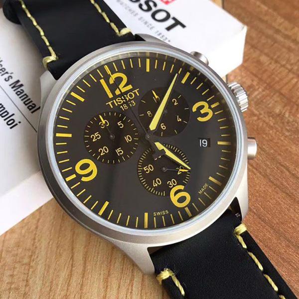 Tissot Коллекция Soko Кварцевый механизм Водонепроницаемость 100 м Мужские часы Часы 45 мм Черный циферблат T116.617.16.057.01