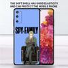 Мягкий чехол для Samsung Galaxy Note 20 Ultra 10 Plus Lite A50 A70 A20 A40 A20e 9 8 A60 A10e Funda, чехол для телефона SPY×FAMILY Anime Sac