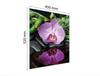 SZKLANA DESKA DO KROJENIA 45x52 ORCHIDEA