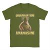 Orangutini Ananasini Italian Brainrot T-Shirt Men Pure Cotton Tee Shirt Crewneck Short Sleeve T Shirts Gift Idea Clothing