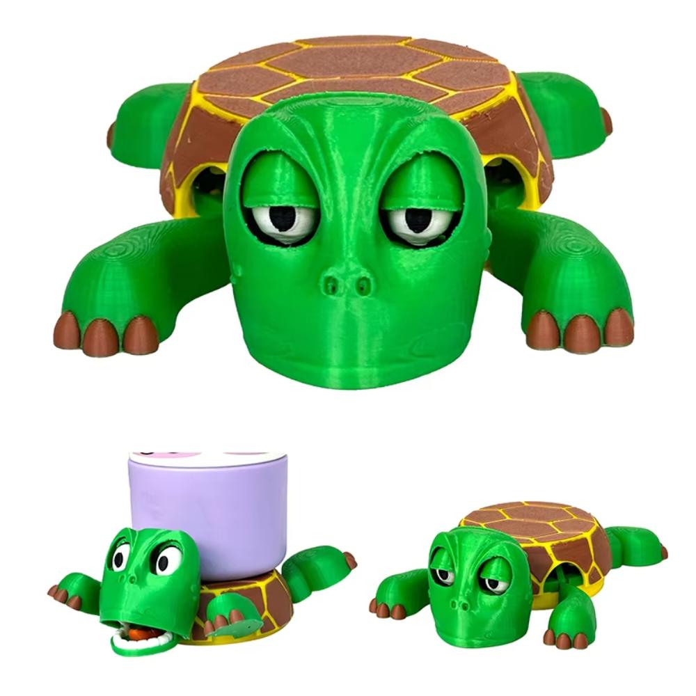 New 3D Printing Turtle Coaster Creative Decorative Ornament Fashion Home Decor Accessories Desk Decoration Figurines