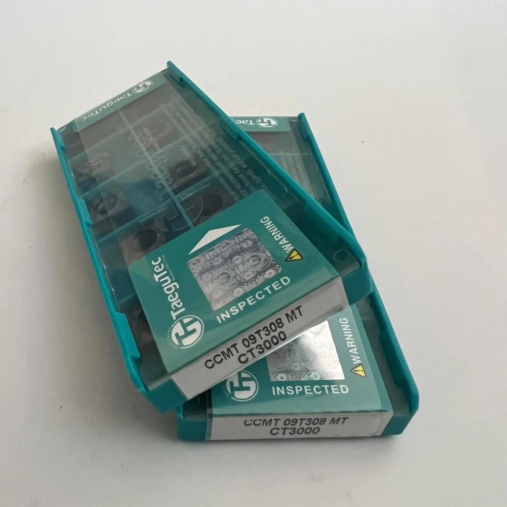 TaeguTec / CCMT09T308MT CT3000 / Carbide Blade 10 Pcs