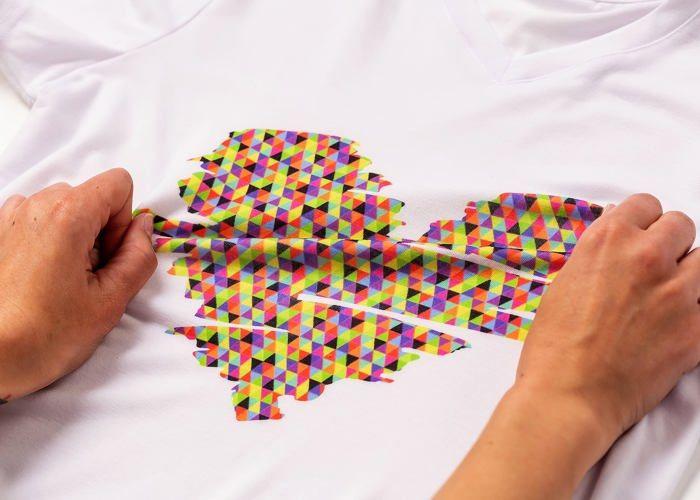 T-shirt - Cricut - 2007904 - Col Rond - 100% Polyester - Taille XL