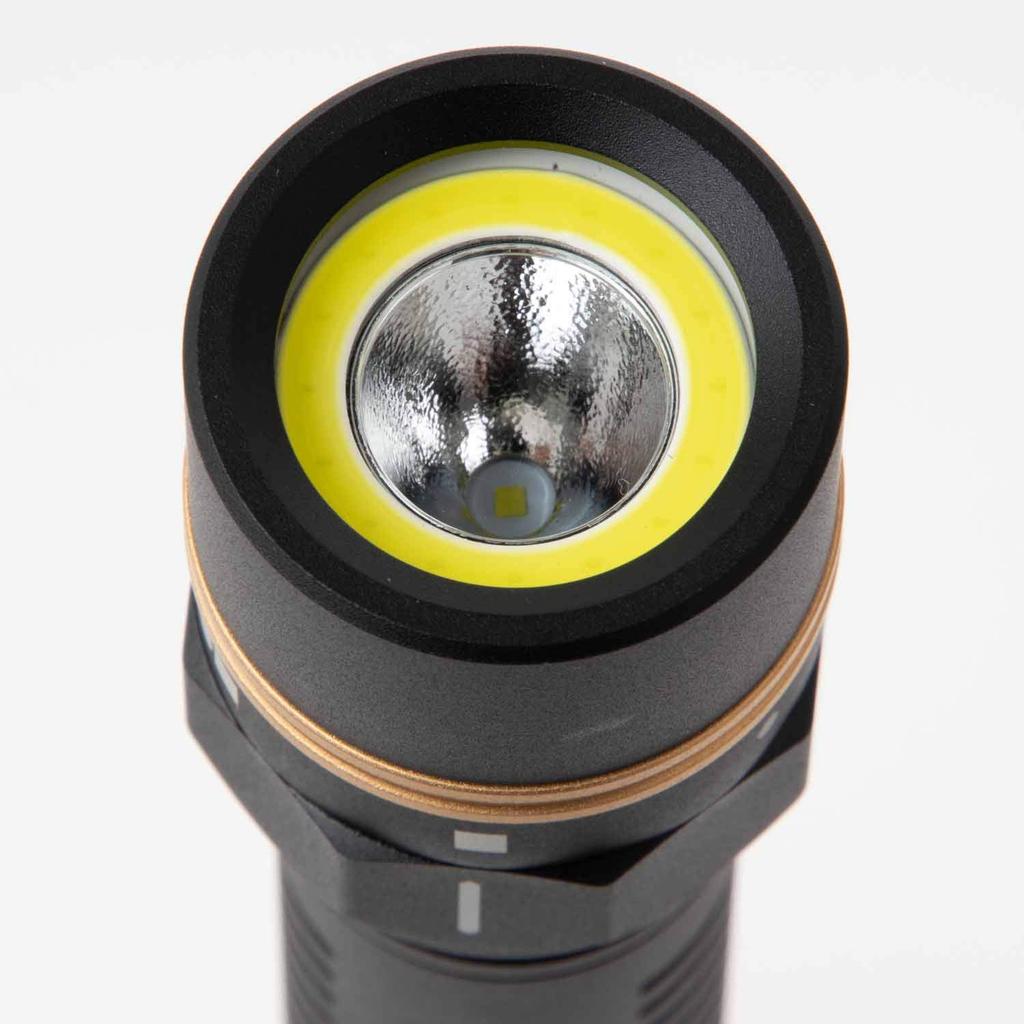 GENTOS LED Flashlight USB Rechargeable [Brightness 650 Lumens4 Hours Practical LightingDustproofWaterproof] Dedicated Charging DIO DI-217R Compliant