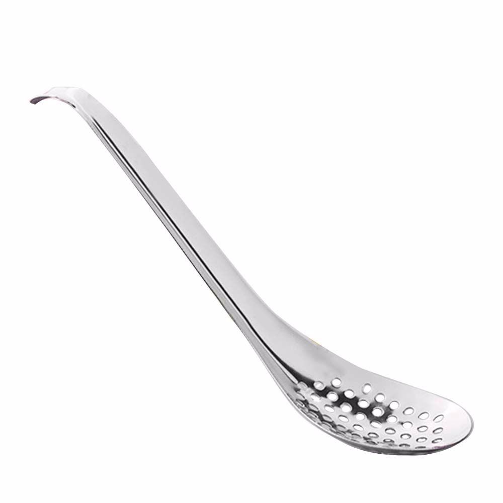 Creative Stainless Steel Slotted Spoon Acrylic Molecular Cuisine Caviar Spoon Useful Multifunction Home Kitchen Gadgets
