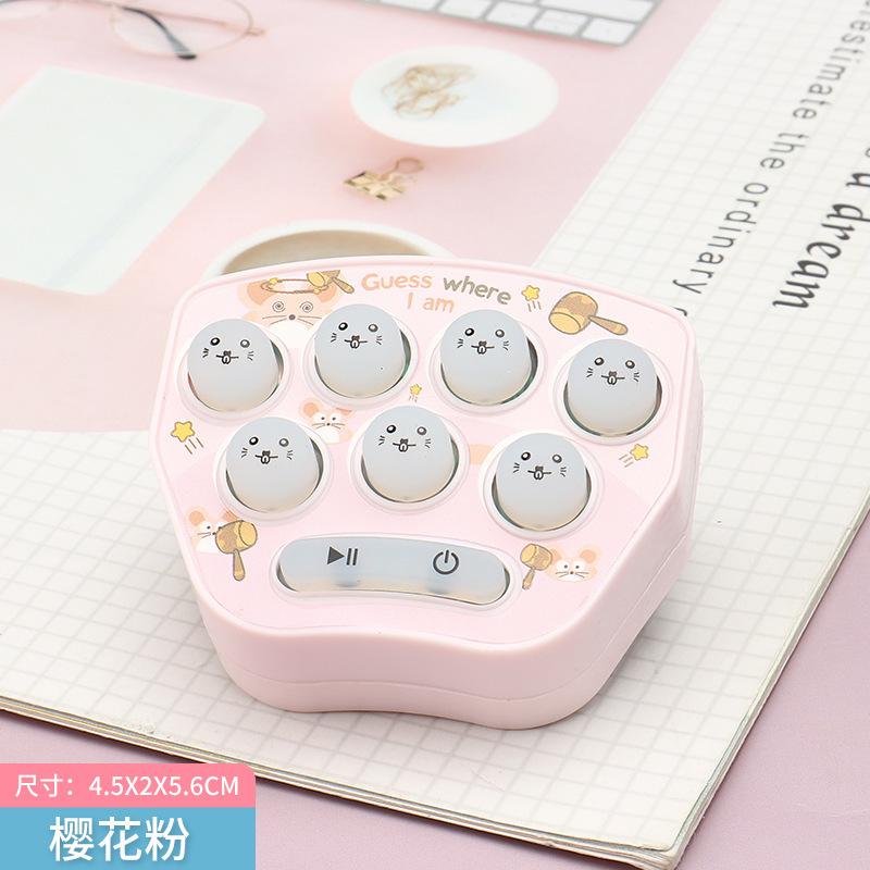 Интерактивная мини-игровая консоль брелок пластиковая игрушка со светодиодной подсветкой портативная и веселая