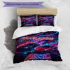 3PC Custom Name Street Legends Night Bedding Set Duvet Cover Closure Includes 1 Duvet Cover & 2 Pillowcases for Bedroom