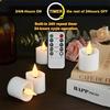 12PCS/set LED Candle Lights Magnetic Charging Candle Light Strip with Remote Control Perfect for Halloween, Christmas, and Weddings