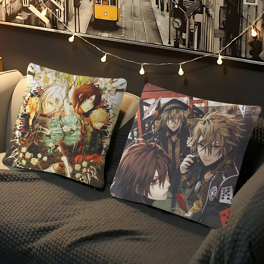 Anime A-AM-NESIA Cushion Cover Car Throw Pillow Case For Sofa Car Christmas Gift 40x40cm 45x45cm