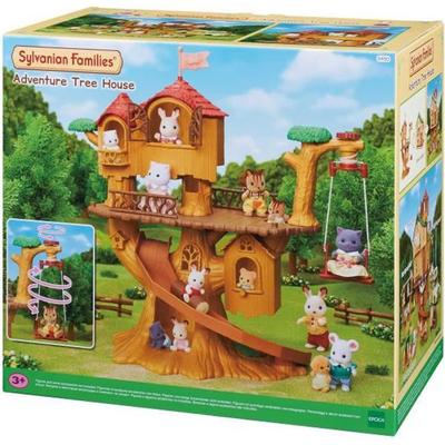 Sylvanian Families Домик на дереве - Отпуск - Качели и горка для малышей