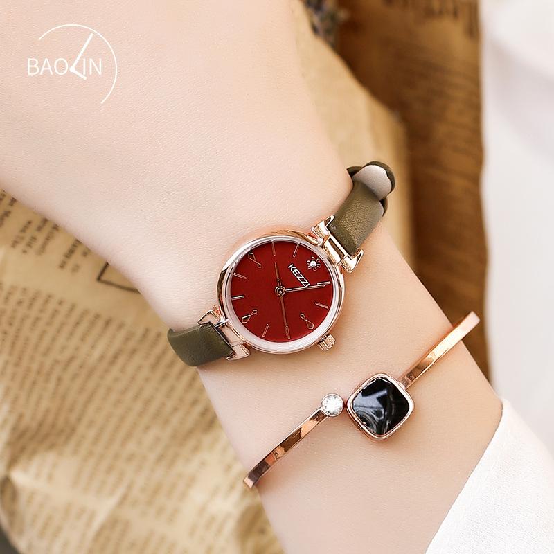 Женские часы Student Simple Small Fresh Compact Literary and Artistic Forest Женские часы Женский подарок