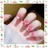 Ready-to-wear Nail Pieces With Adhesive Glue Jelly Double-sided Design
