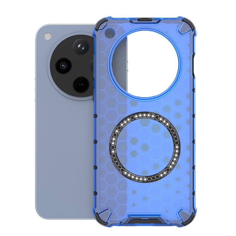 Для OPPO Find X8 Pro 5g Магнитное кольцо задняя крышка телефона чехол Magsafe кольцо беспроводная зарядка объектив защита противоударное покрытие Funda