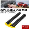 Front L+R Interior Door Handle Grab Trim Black Fits For 2013- Ford Escape