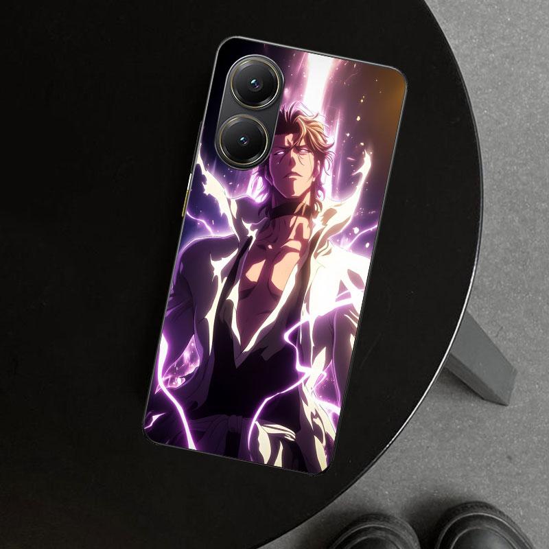 Aizen Sousuke Bleach Чехол для телефона для Xiaomi Poco X6 X5 X7 Pro F7 Ultra Redmi 15C 15 13C 13 12C 12 10C 10 10A 9C 9A 9T 9 Coq