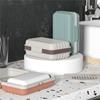 Portable Travel Soap Box with Lid Creative Household Soap Bar Holder Leakproof Case
