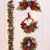 2.7m Christmas Vine Hanging Ornaments - Dense Window or Tree Decoration.