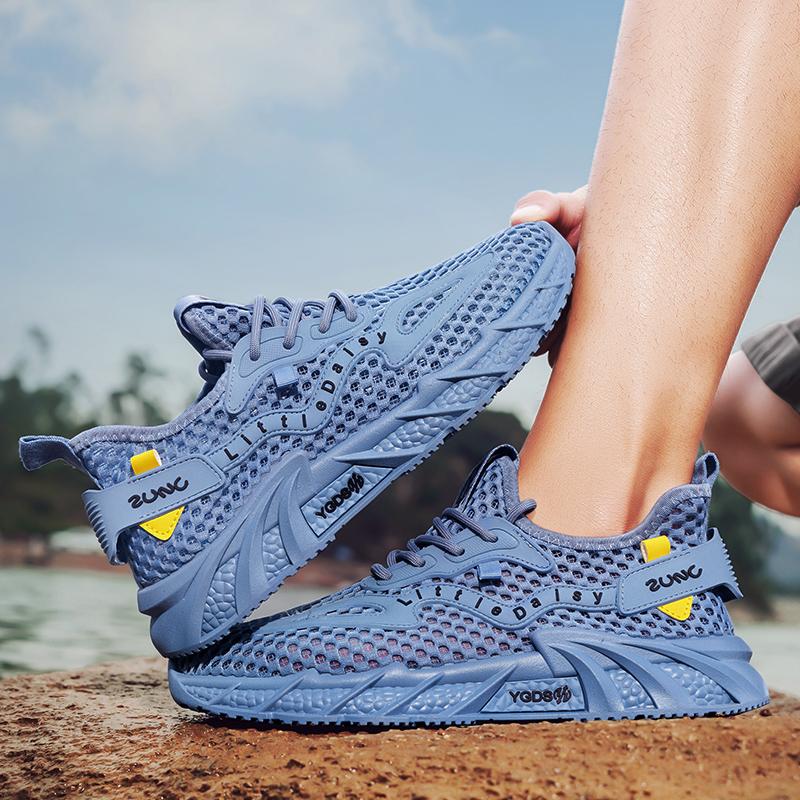 Модная летняя обувь CYYTL для мужчин, кроссовки, повседневная, сетчатая, дышащая, спортивная, для улицы, тенниса, бега, хайкинга, на платформе, роскошные дизайнерские лоферы