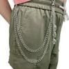 Tassel Skull Waist Chain Gothic Skull Pants Chain Cool Tassel Jeans Chain  Female