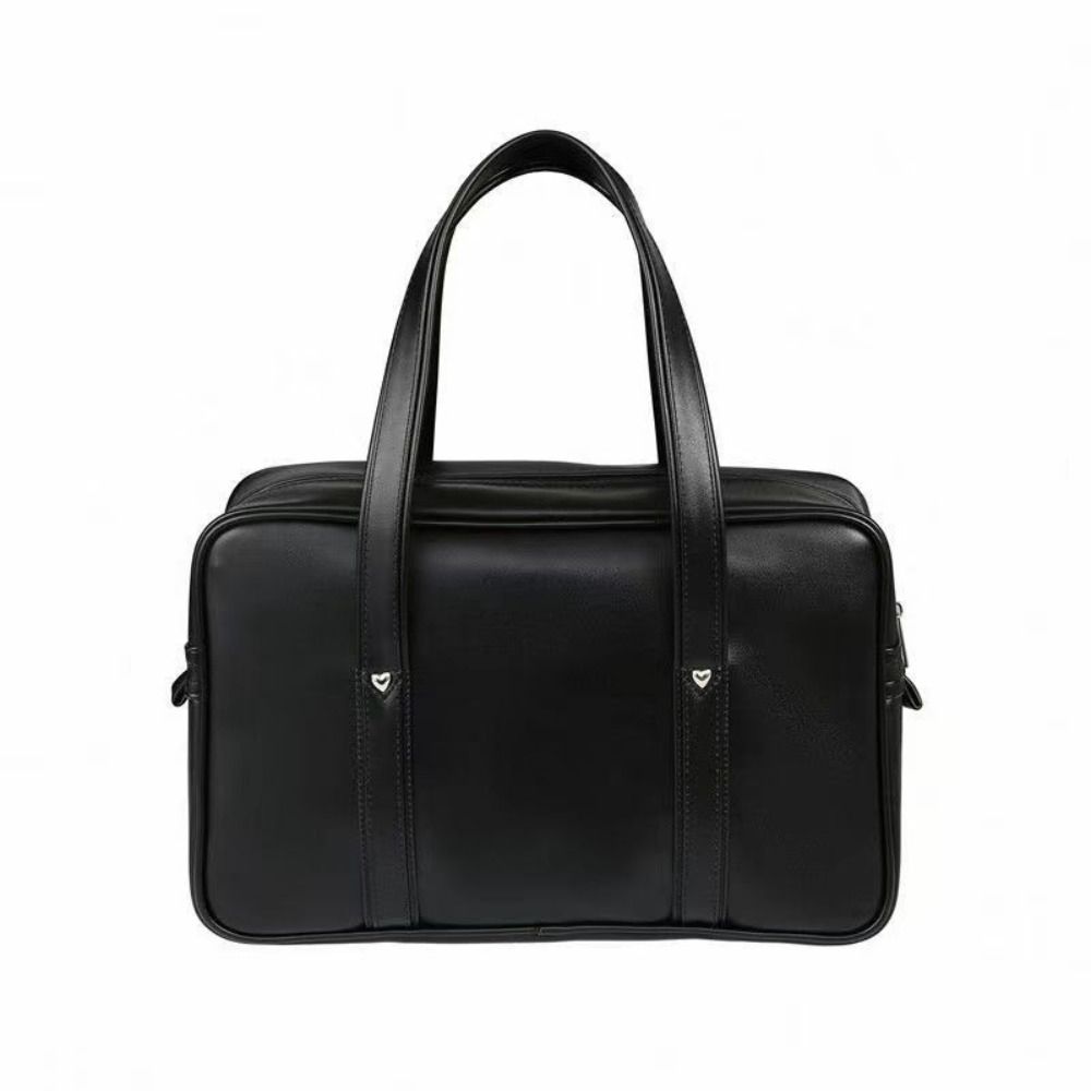 Японская школьная сумка JK с рисунком сердца Лолиты, повседневная школьная сумка для студентов, сумки-тоут для девочек