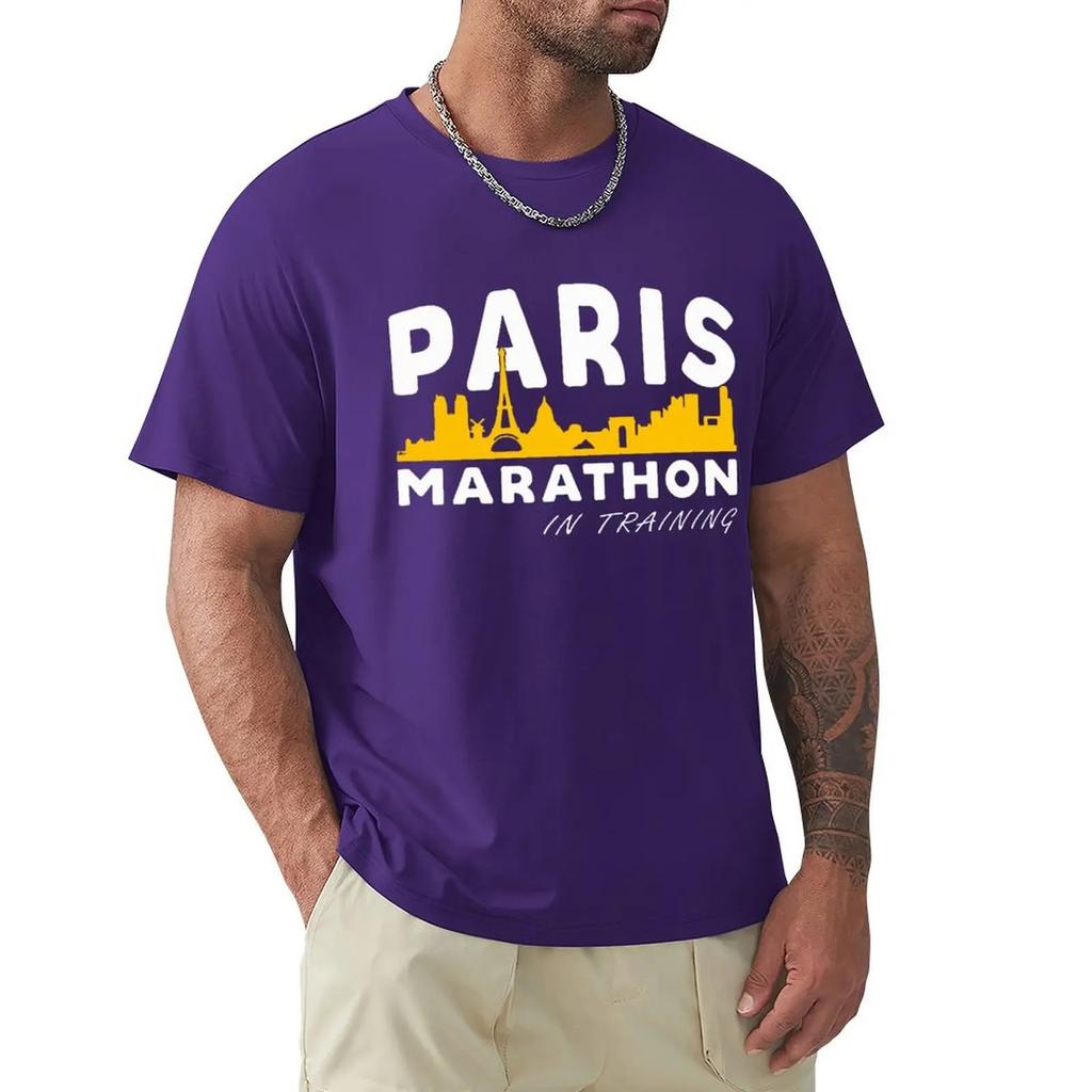 Футболка Marathon In Training - Running Gym Run France City Gift Top