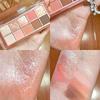 Палитра теней для век Smoky Eye Shadow из 10 цветов. Стойкий матовый и мерцающий финиш. Черные, коричневые, коралловые, розовые, земляные тона для контурирования лица и повседневного макияжа.