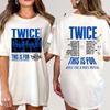 Twice This Is For Tour 2026 T-shirt, Retro Twice Kpop