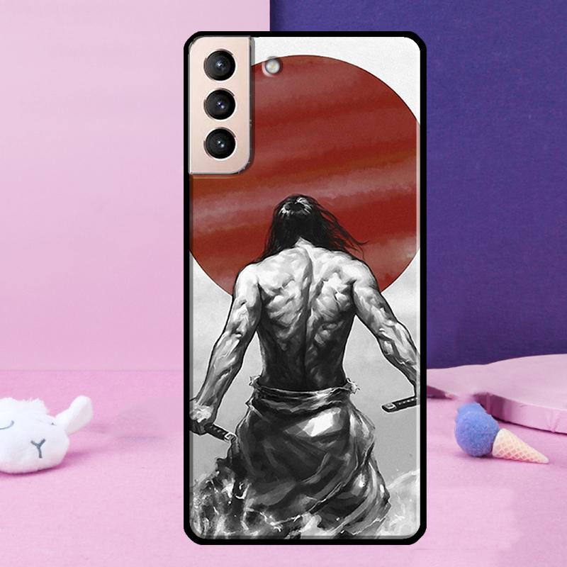 Японский Самурай Ниндзя Чехол для Телефона Для Samsung Galaxy S25 Ultra S24 Ultra S9 S10 S20 S21 S22 Plus S23 S24 FE Чехол
