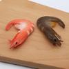 Simulation Prawn Exquisite Detail Keychain Pendant DIY Decoration High Simulation Food Play Model for Kitchen Scene