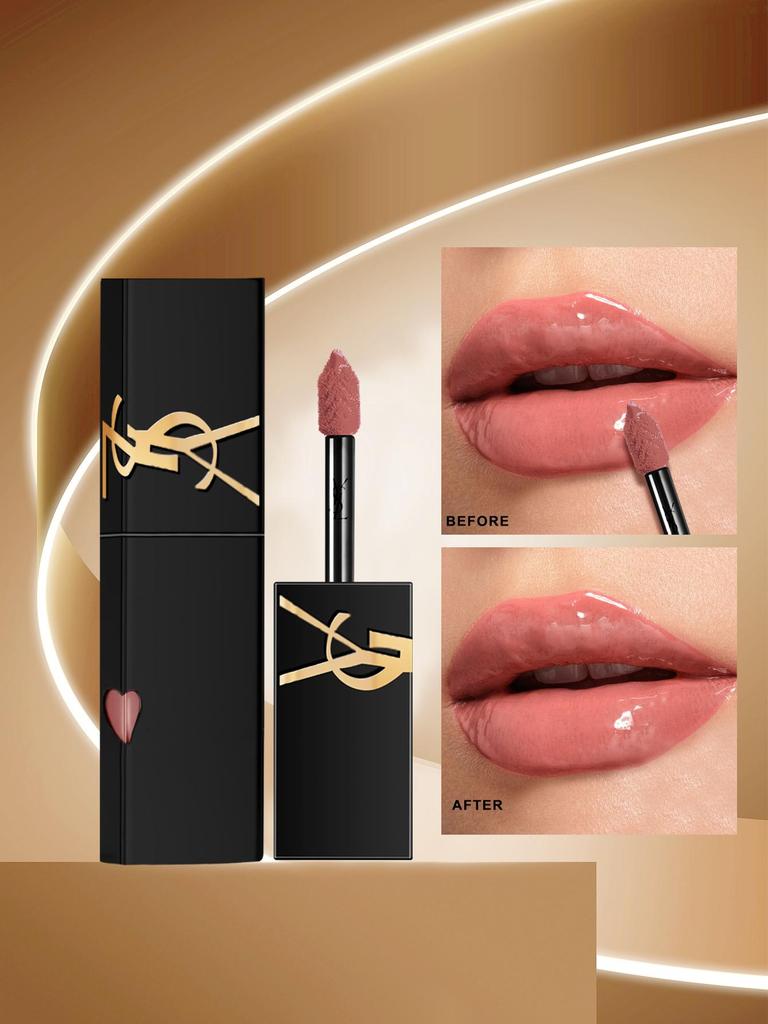 Yves Saint Laurent The Inks Vinyl Cream High Shine Lip Stain #610-Nude Champion - 0,18 жидких унций/5,5 мл