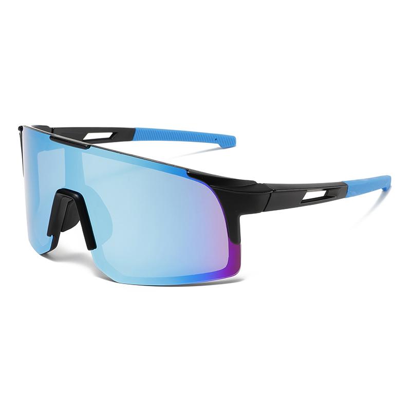 Мужские спортивные очки большого размера, облегающие, с защитой от УФ-лучей, солнцезащитные очки для езды, женские зеркальные защитные очки для активного отдыха, для велоспорта