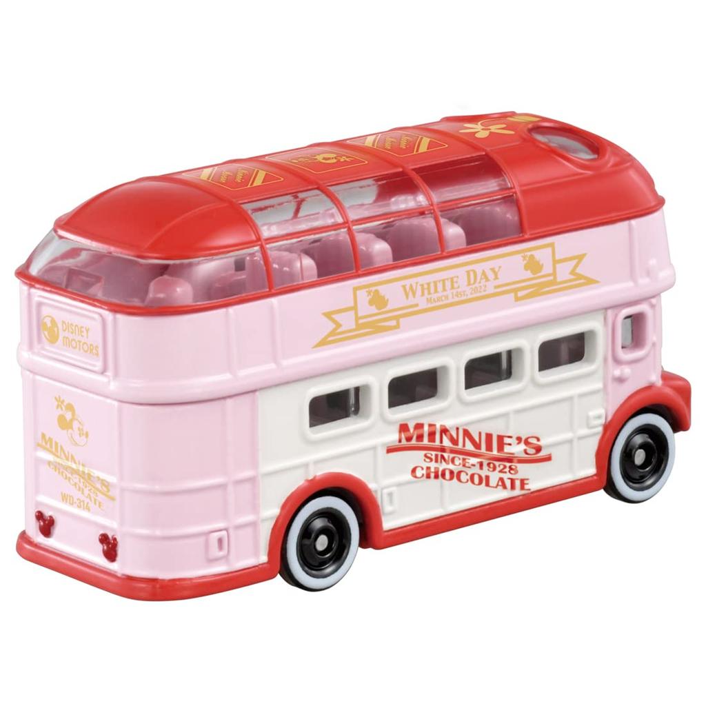 Tomica Disney Motors Sunny Decker Minnie Mouse White Day Edition 2022