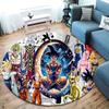 Dragon Ball Z Round Area Rug Carpet Rug For Living Room Bedroom Sofa Playroom Decor Nonslip Floor Mat