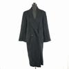 La Noche 100% Cashmere Long Coat Outerwear Maxi Length/Women’s M/9/Black/Side Pockets(USED)