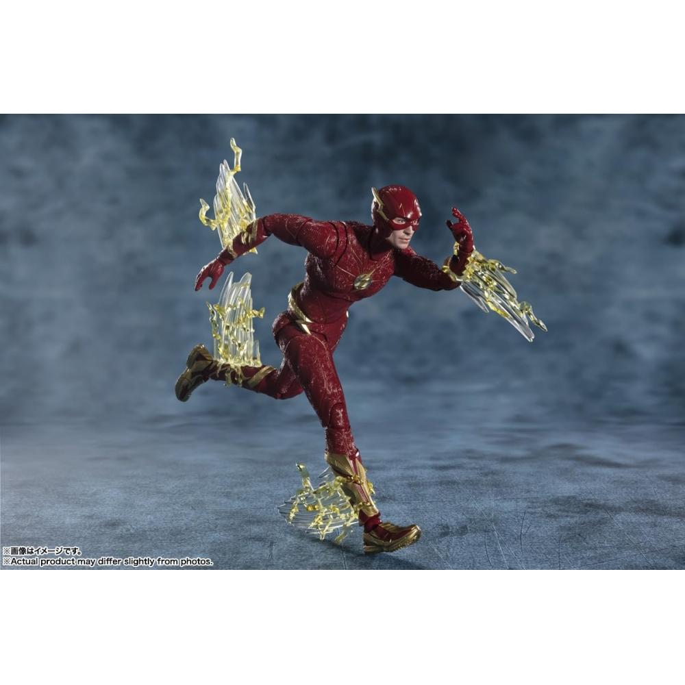 SHFiguarts Flash (Вспышка) приблизительно. Подвижная фигура толщиной 150 мм, окрашенная из ПВХ и АБС-пластика