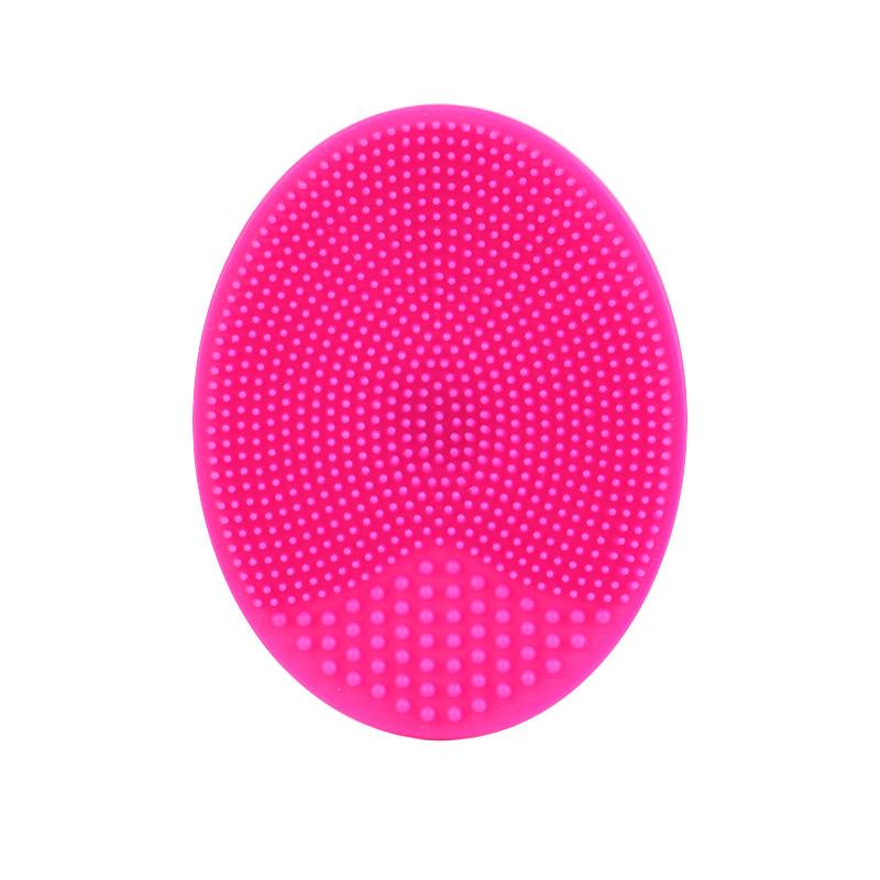 1PC Silicone Cleaning Brush Gel Washing Pad Exfoliating Blackhead Remover Facial Deep Cleansing Face Brushes Baby Bath Massager