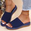 Женские сандалии для дома и улицы Летняя обувь Женские летние сандалии Мягкие низкие каблуки Плоские сандалии De Mujer Пляжная обувь