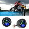 Motorcycle MultiFunction Display Waterproof Anti Vibration Digital LCD Speedometer Odometer