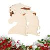 Unfinished Horse Head Wooden Cutout Laser Cut Blanks Farm Animal Shape Craft Supplies for Home Decor
