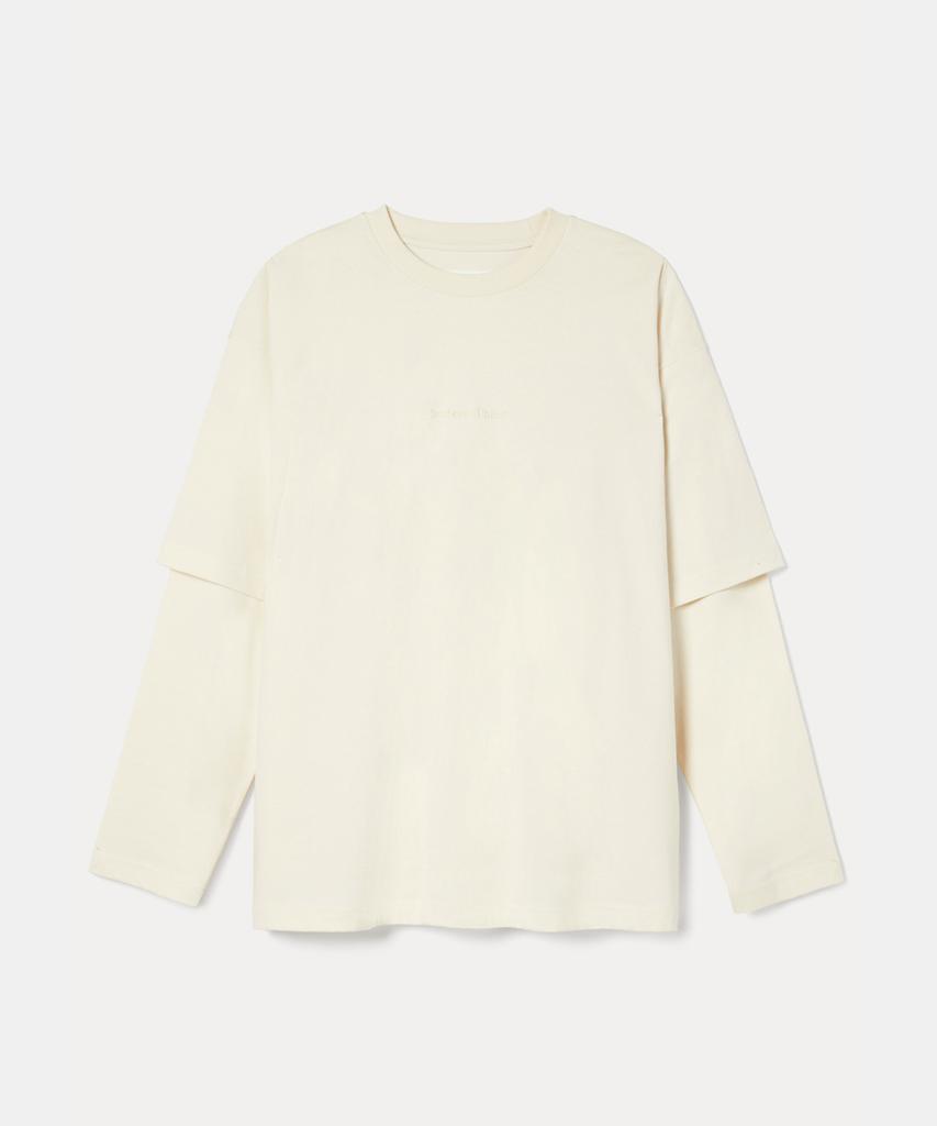 SIO Pigment Layered Tee_Cream
