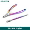 MR.GREEN Cuticle Nippers Gorgeous Colorful Cuticle Scissors Nail Manicure Clippers Trimmer Dead Skin Remover Cutters Beauty Tool (MR-1050)