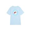 Vans T Shirt Women's Light Blue (Unisex) T-Shirts VN0A54IMUUU