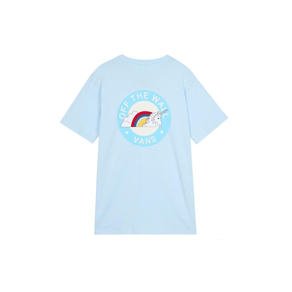 Vans T Shirt Women's Light Blue (Unisex) T-Shirts VN0A54IMUUU