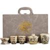 Retro Chinese Ceramic Tea Set Gift Set