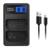 Портативные LCD Micro USB Зарядные устройства для DCS1 DCS1M DCS1R DCS1RM DCS1H Аккумулятора Удобное Двухслотное Зарядное устройство Замена