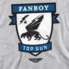 Top Gun Unisex Adult Fanboy Logo Sweatshirt