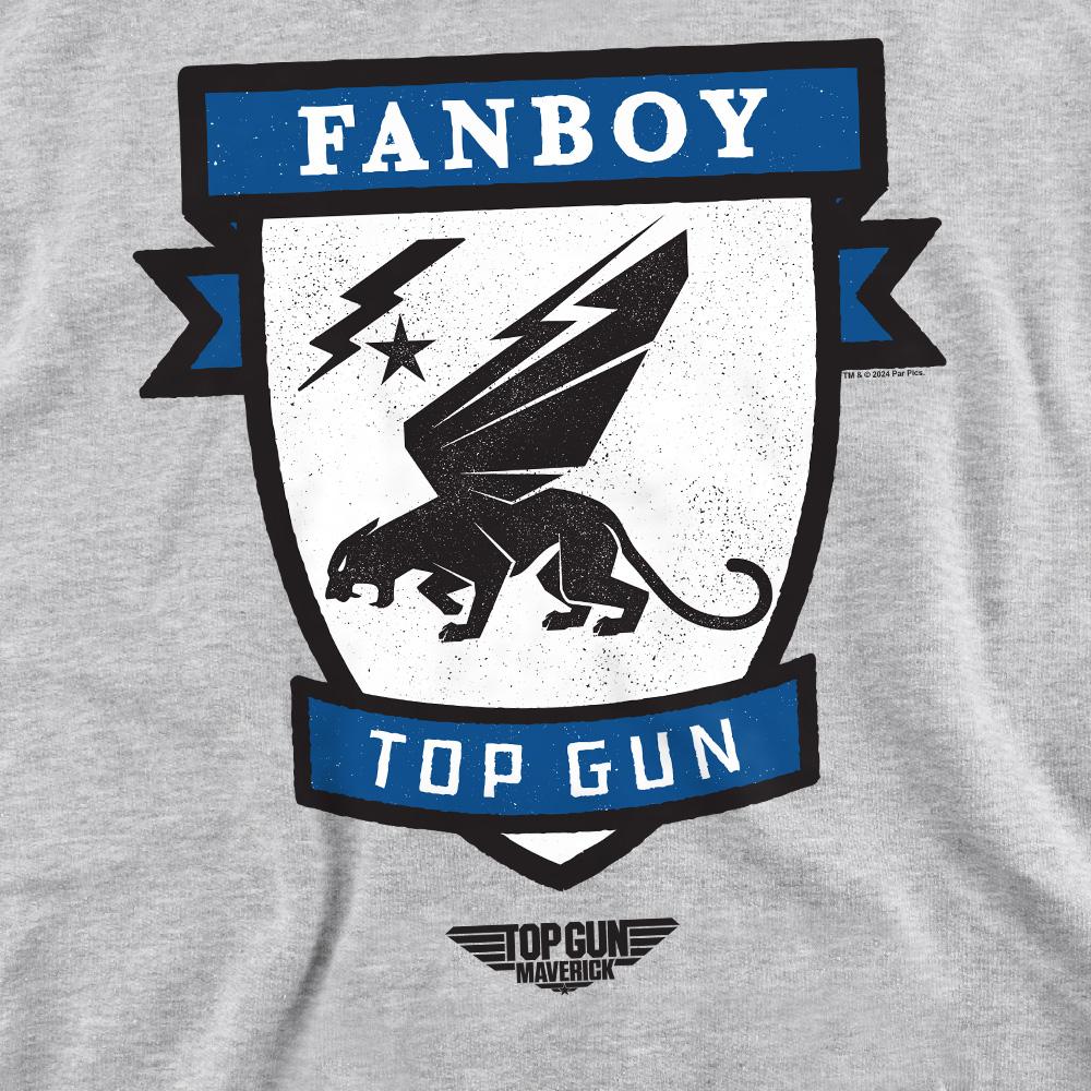 Top Gun Unisex Adult Fanboy Logo Sweatshirt