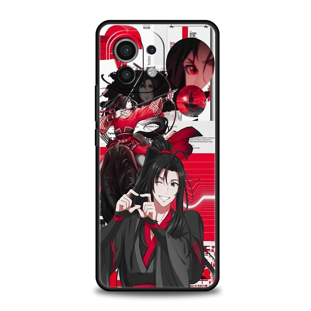 Чехол Mo Dao Zu Shi Wei Wuxian для Xiaomi Poco X4 X3 NFC F3 F4 M3 M4 Mi Note 12T 10 12 11 Ultra 11T Pro 10T Lite 9T 11i 5G Cover